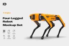 Four Legged Robot Mockup Set Product Image 1