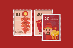 Postage Stamp Mockup Set Product Image 11