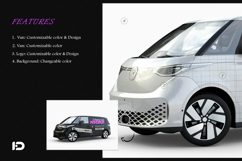 Delivery Van Mockup Set Product Image 2
