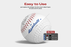 Baseball Ball Mockup Set Product Image 2
