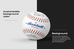 Baseball Ball Mockup Set Product Image 3