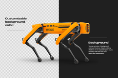 Four Legged Robot Mockup Set Product Image 3