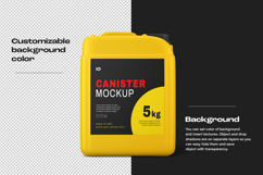 Plastic Canister Mockup Set Product Image 3
