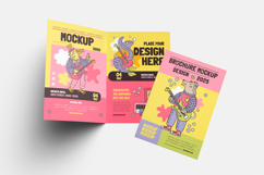 Bifold Brochure Mockup Set Product Image 4