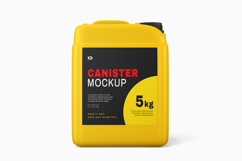 Plastic Canister Mockup Set Product Image 4
