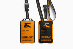 ID Card Mockup Set Product Image 4