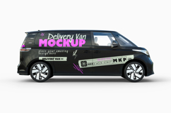 Delivery Van Mockup Set Product Image 5