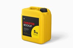 Plastic Canister Mockup Set Product Image 5