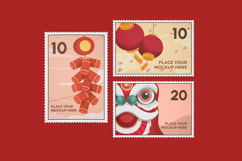 Postage Stamp Mockup Set Product Image 5