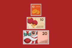 Postage Stamp Mockup Set Product Image 6