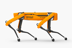 Four Legged Robot Mockup Set Product Image 6