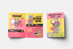 Bifold Brochure Mockup Set Product Image 7