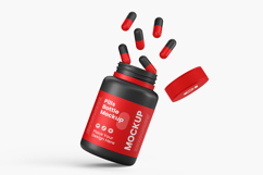 Pills Bottle Mockup Set Product Image 7
