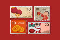 Postage Stamp Mockup Set Product Image 7