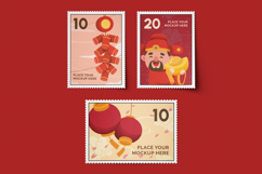 Postage Stamp Mockup Set Product Image 8