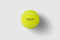 Tennis Racket with Ball Mockup Set Product Image 9