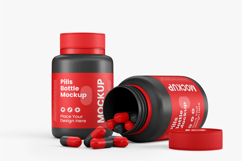 Pills Bottle Mockup Set Product Image 9