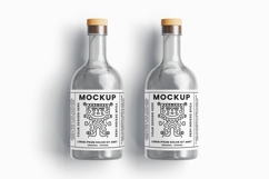 Alcohol Bottle Mockup Set Product Image 9