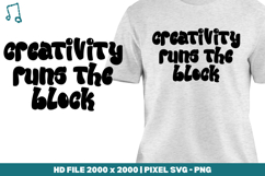 Creativity Runs the Block Product Image 1