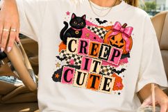 Creep It Cute Halloween Sublimation Design Product Image 2