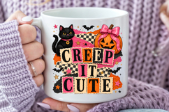 Creep It Cute Halloween Sublimation Design Product Image 4