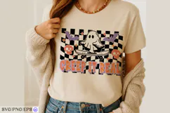 Retro Halloween Creep It Real SVG PNG T-shirt Design Product Image 3