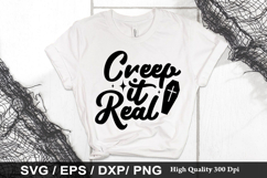 Creep it real SVG - Halloween Design Product Image 1