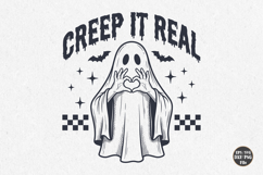 Funny Halloween SVG Designs| 12 Spooky Ghost SVG Designs Product Image 5
