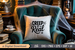 Creep It Real SVG File | Spooky Halloween SVG Product Image 3