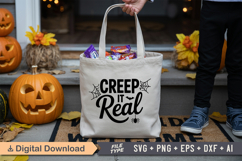 Creep It Real SVG File | Spooky Halloween SVG Product Image 4
