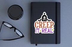 Creep it real Sticker,trick or treat Sticker,halloween cut file,spooky season Sticker,witch Sticker,ghost Sticker,halloween Sticker files,boys halloween Sticker,happy halloween Sticker,skateboard Sticker,halloween quote svg,creep it real png,retro hallowe