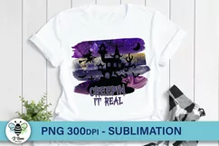 Creepin It Real Halloween PNG | Halloween Sublimation Design Product Image 1