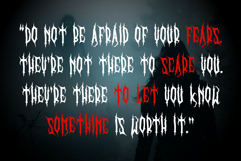 Creepy Broom - Scary Horror Halloween Font Product Image 2