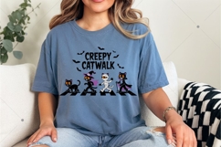 Creepy Catwalk PNG, Halloween Cat PNG, Funny Halloween PNG Product Image 3