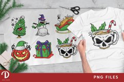Creepy Christmas Sublimation PNG Files Product Image 1