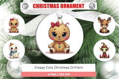 Creepy Cute Christmas Ornament Product Image 1