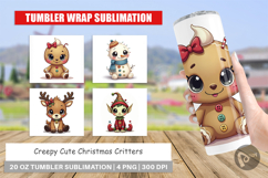 Creepy Cute Christmas Tumbler Product Image 1