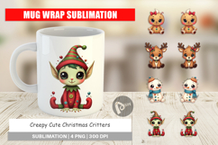 Creepy Cute Christmas Mug Wrap Product Image 1