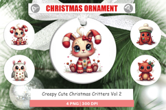 Creepy Cute Christmas Ornament Product Image 1