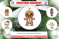 Creepy Cute Christmas Ornament Product Image 1