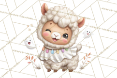 Creepy Cute Halloween Animals PNG, Kawaii Spooky Animals Product Image 5