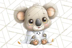 Creepy Cute Halloween Animals PNG, Kawaii Spooky Animals Product Image 2