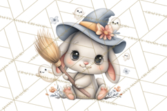 Creepy Cute Halloween Animals PNG, Kawaii Spooky Animals Product Image 3
