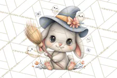 Creepy Cute Halloween Animals PNG, Kawaii Spooky Animals Product Image 3
