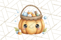 Creepy Cute Halloween Animals PNG, Kawaii Spooky Animals Product Image 2