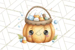 Creepy Cute Halloween Animals PNG, Kawaii Spooky Animals Product Image 2
