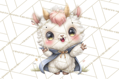 Creepy Cute Halloween Animals PNG, Kawaii Spooky Animals Product Image 3