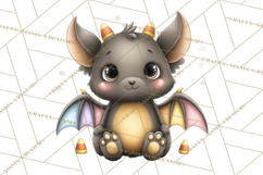 Creepy Cute Halloween Animals PNG, Kawaii Spooky Animals Product Image 3