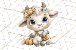 Creepy Cute Halloween Animals PNG, Kawaii Spooky Animals Product Image 5