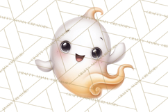 Creepy Cute Halloween Animals PNG, Kawaii Spooky Animals Product Image 2